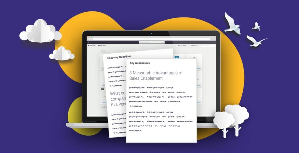 3 Measurable Advantages of Sales Enablement 3 Measurable Advantages of Sales Enablement