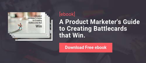Product Marketers Guide To Creating Sales Battlecards That Win. Product makreting templates for how to build competitive battlecards and how to manage competitive intelligence and market intelligence programs.