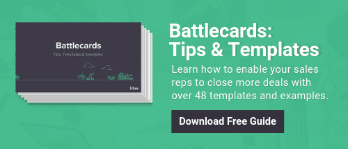 Sales Battlecards Templates Examples and Tips