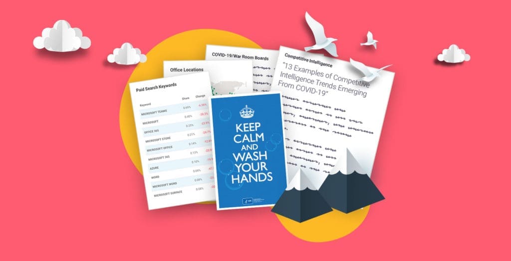 13 Examples of Competitive Intelligence Trends Emerging From COVID-19 Tends in Competitive Intelligence