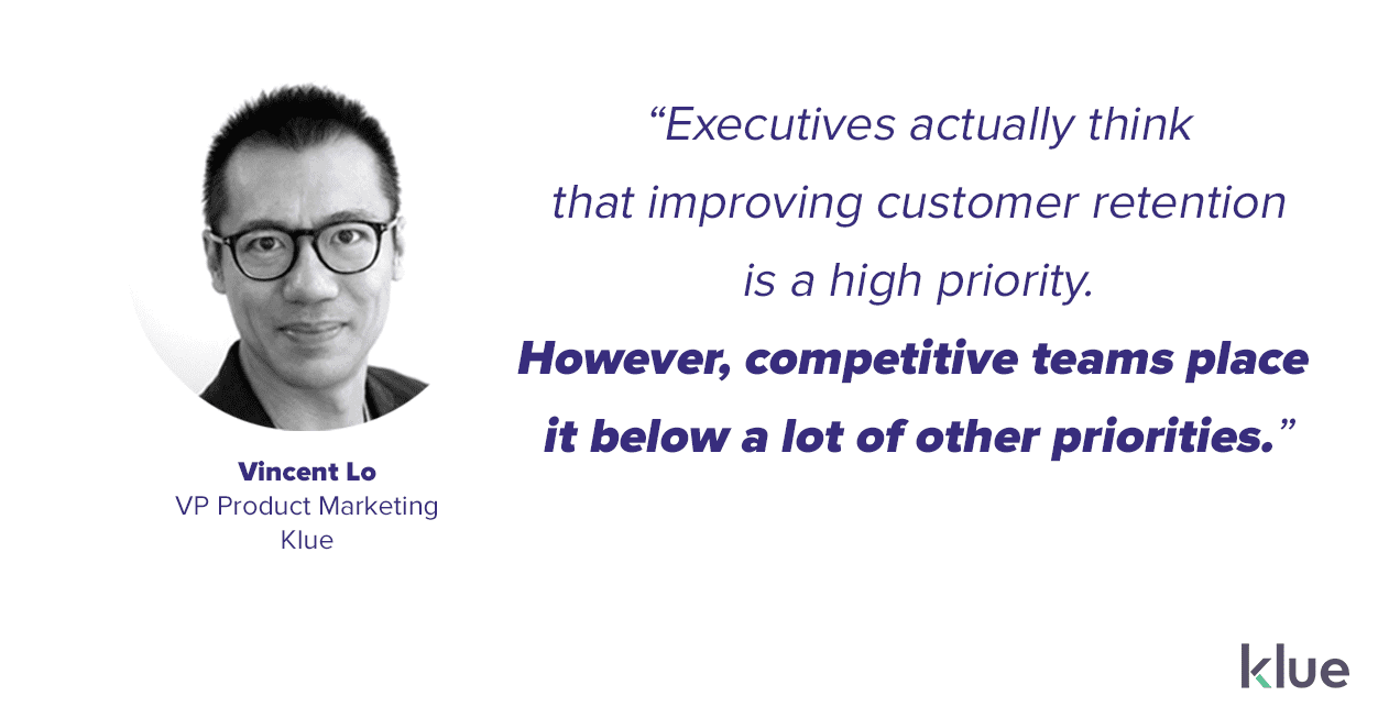 Executives expect competitive intelligence to help with customer retention - Vincent Lo