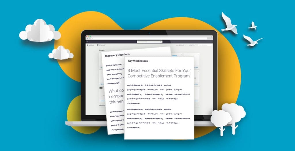 The Three Most Essential Skillsets For Your Competitive Enablement Program How to setup a Enablement Program