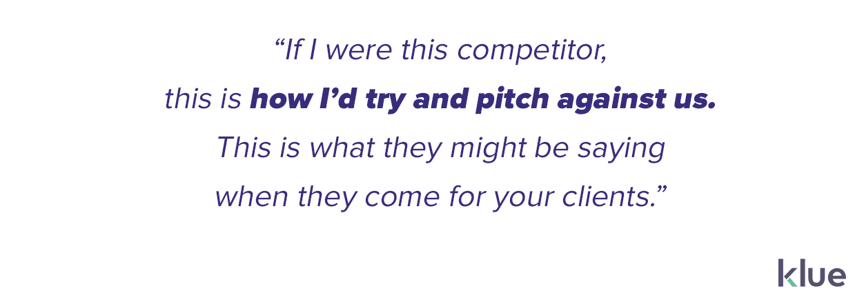 Customer success teams need to know how competitors are pitching against your company to improve customer retention