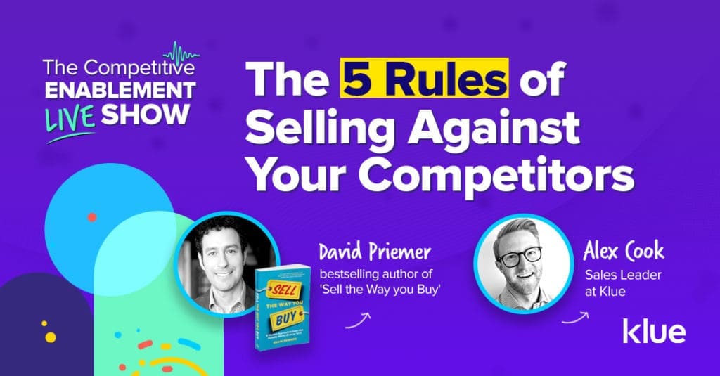 5 rules of selling against your competitors