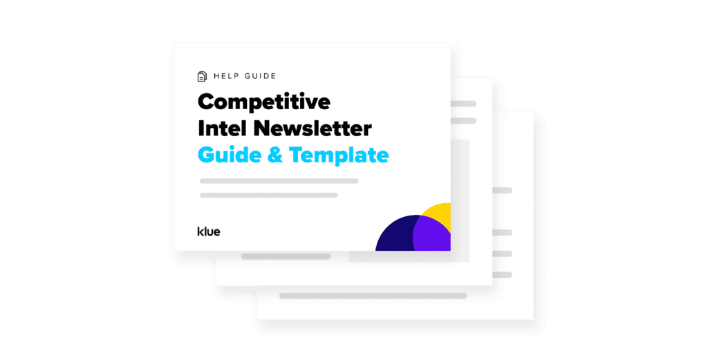 competitive intelligence newsletter guide