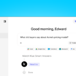 Klue & Glean: Competitive Intel & Win-Loss Inside Search, Assistant & Every Agent You Build